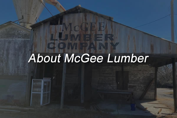 About McGee Lumber Company